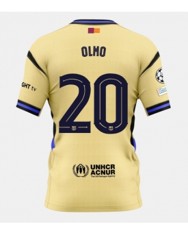 Barcelona Dani Olmo #20 Maglia Gara Trasferta Repliche 2025-26 Maniche Corte Barcelona Dani Olmo #20 Maglia Gara Trasferta Repliche 2025-26 Maniche Corte